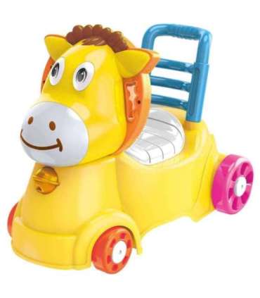 WOOPIE BABY 3-ühes kõndija, istumissõiduk ja potitool - eesel