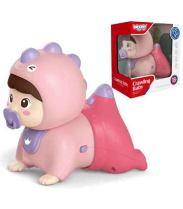 WOOPIE BABY Светящаяся игрушка «Ползающий малыш» с мелодиями