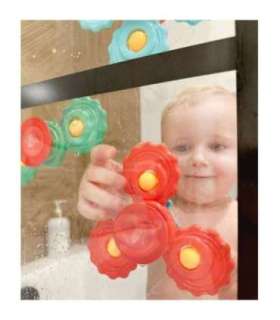 WOOPIE BABY pöörlev närimislelu imekorgiga, komplekt 3 tk