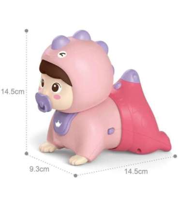 WOOPIE BABY Светящаяся игрушка «Ползающий малыш» с мелодиями