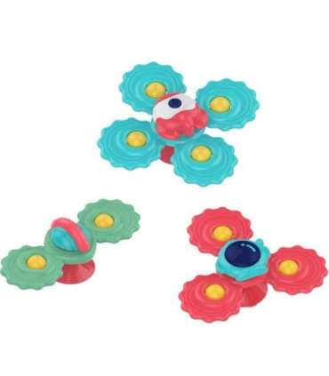 WOOPIE BABY pöörlev närimislelu imekorgiga, komplekt 3 tk