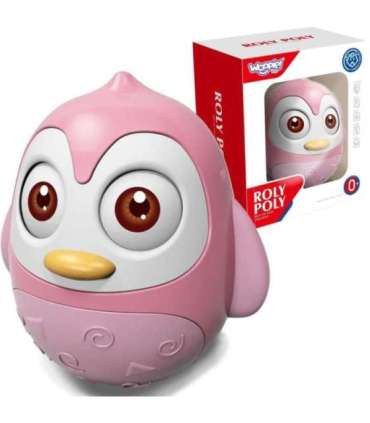 WOOPIE BABY sensoorne pingviin (iseennast püsti pöörav mänguasi)