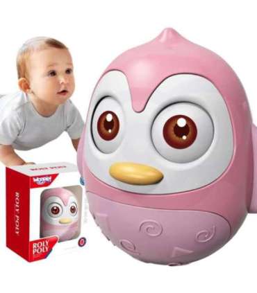 WOOPIE BABY sensoorne pingviin (iseennast püsti pöörav mänguasi)
