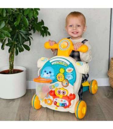 WOOPIE BABY толкатель, ходунки, развивающий столик, самокат, каталка — 4 в 1