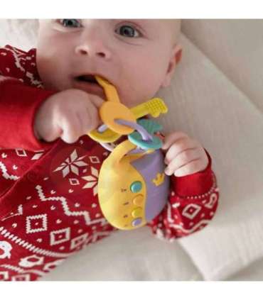 WOOPIE BABY interaktiivsed autovõtmed puldiga närimisleluga 2-ühes