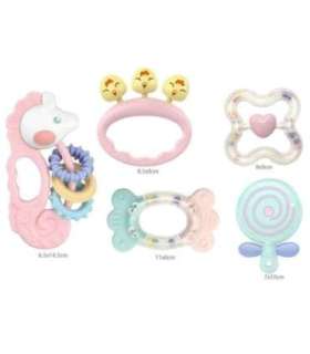 WOOPIE BABY sensoorsete närimismänguasjade ja raputusmänguasjade komplekt