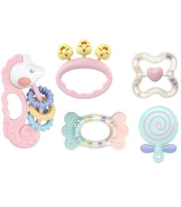 WOOPIE BABY sensoorsete närimismänguasjade ja raputusmänguasjade komplekt