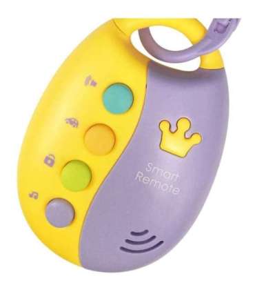 WOOPIE BABY interaktiivsed autovõtmed puldiga närimisleluga 2-ühes