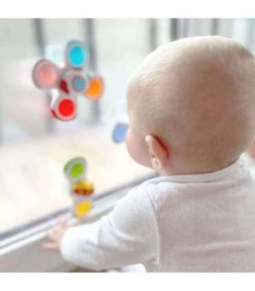 WOOPIE BABY spinner sensoorne mänguasi rakett tulnukas UFO, 3 tk.