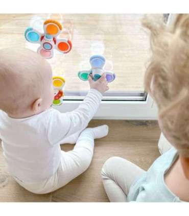 WOOPIE BABY spinner sensoorne mänguasi rakett tulnukas UFO, 3 tk.