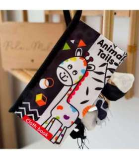 WOOPIE BABY kontrastne sensoorne raamat imikutele