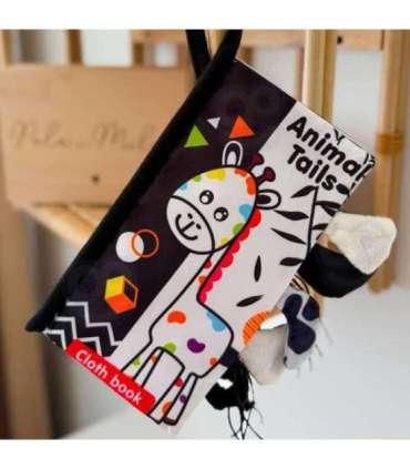 WOOPIE BABY контрастная сенсорная книжка для младенцев