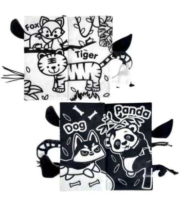 WOOPIE BABY контрастная сенсорная книжка для младенцев