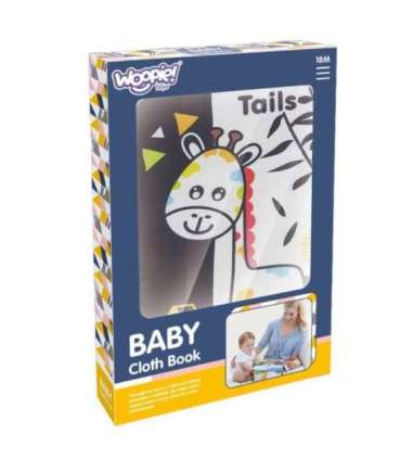 WOOPIE BABY контрастная сенсорная книжка для младенцев