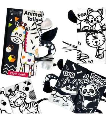 WOOPIE BABY контрастная сенсорная книжка для младенцев