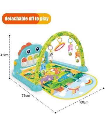 WOOPIE BABY Mata z Pałąkiem Dino