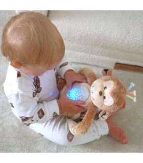 WOOPIE BABY Интерактивная овечка, мягкая игрушка-обнимашка 2 в 1 с проектором