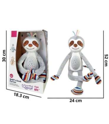 WOOPIE BABY interaktiivne pehme mänguasi-projektor 2-ühes uinutaja laiskloom