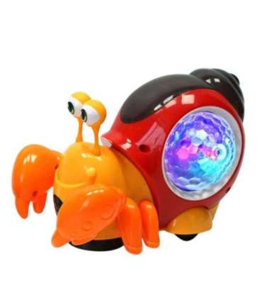 WOOPIE проектор «Ползающий краб», оранжевая сенсорная игрушка