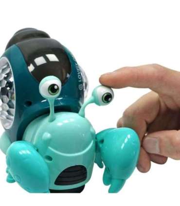 WOOPIE проектор «Ползающий краб», оранжевая сенсорная игрушка