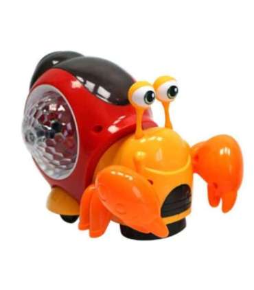 WOOPIE проектор «Ползающий краб», оранжевая сенсорная игрушка