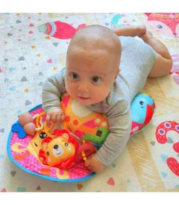 WOOPIE BABY подушка-рогалик, интерактивный развивающий коврик, погремушка, прорезыватель