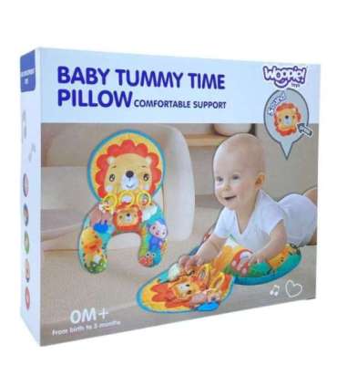 WOOPIE BABY подушка-рогалик, интерактивный развивающий коврик, погремушка, прорезыватель