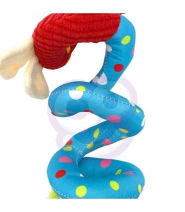 WOOPIE BABY Pehme spiraalripats vankrile ja beebivoodile, hariv kutsukas