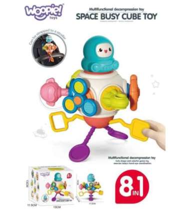 WOOPIE BABY Montessori sensoorne 8-ühes kuup