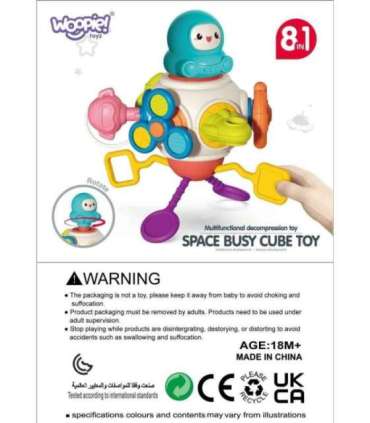 WOOPIE BABY Montessori sensoorne 8-ühes kuup