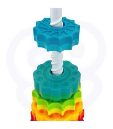 WOOPIE BABY Hariv virnastatav püramiid Keerlev torn