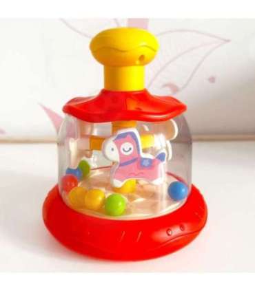 WOOPIE BABY Цветные пони Красная юла-карусель