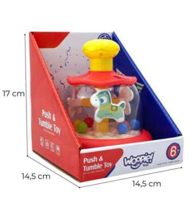 WOOPIE BABY Цветные пони Красная юла-карусель