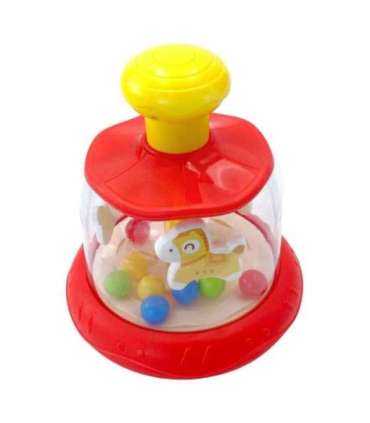 WOOPIE BABY Цветные пони Красная юла-карусель