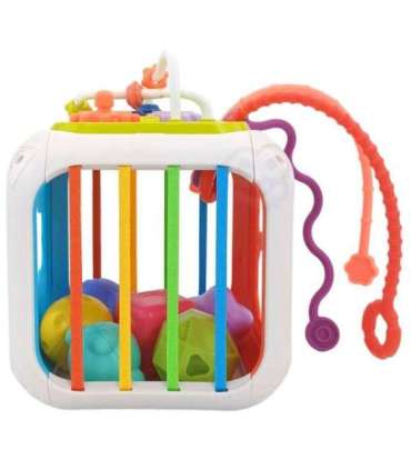 WOOPIE BABY sensoorne hariv tegevuskuubik