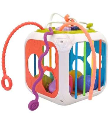 WOOPIE BABY sensoorne hariv tegevuskuubik