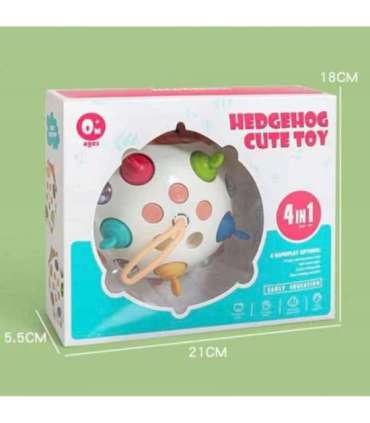 WOOPIE BABY 4-ühes sensoorne mänguasi — siil Pop-it, ergutav