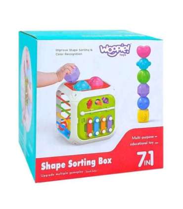 WOOPIE BABY sensoorne hariv tegevuskuubik