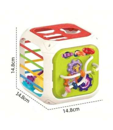 WOOPIE BABY sensoorne hariv tegevuskuubik