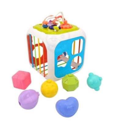 WOOPIE BABY sensoorne hariv tegevuskuubik