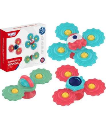 WOOPIE BABY närimislelu-spinner, pöörlev iminapaga, komplekt 3 tk _5TK