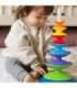 WOOPIE BABY Värvikas virnastatav püramiid-pusle Hariv mänguasi 18+ kuud