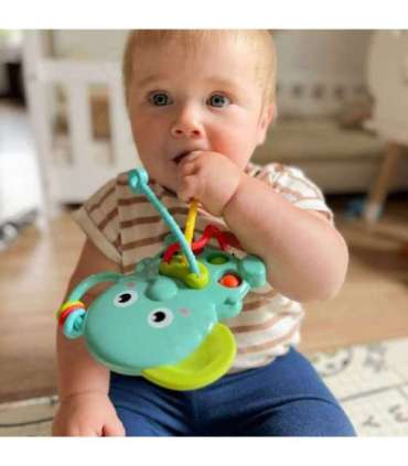 WOOPIE BABY Сенсорный прорезыватель Слоник Монтессори 4 в 1