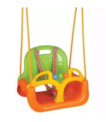 WOOPIE 3-ühes kiik apelsinivärvi