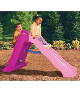 Little Tikes большая розовая горка 150 см