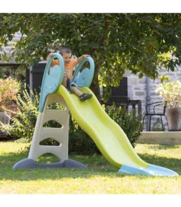 SMOBY Zjeżdżalnia Ogrodowa Ślizg Wodny 230 cm Dla Dzieci