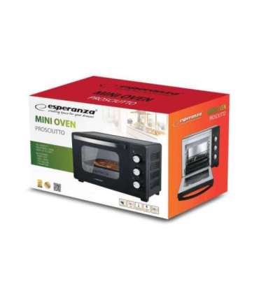 Esperanza EKO008N Mini Oven 20 l 1280 W Black