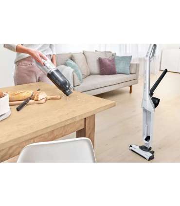 Bosch Serie 4 BCH3P2301 stick vacuum/electric broom 2-in-1 stick vacuum Battery Dry Bagless 0.4 L White