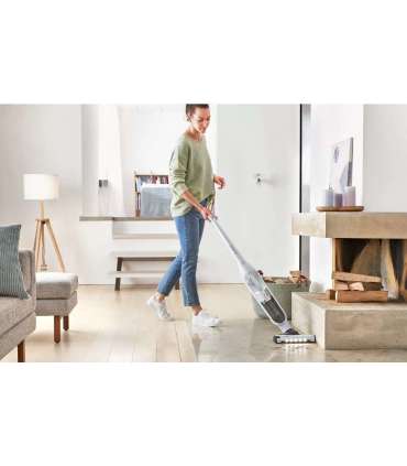Bosch Serie 4 BCH3P2301 stick vacuum/electric broom 2-in-1 stick vacuum Battery Dry Bagless 0.4 L White