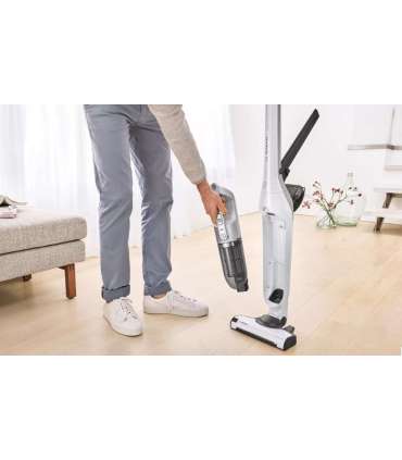 Bosch Serie 4 BCH3P2301 stick vacuum/electric broom 2-in-1 stick vacuum Battery Dry Bagless 0.4 L White